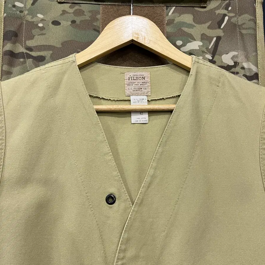 OLD FILSON CANVAS COTTON CRUISER 필슨베스트