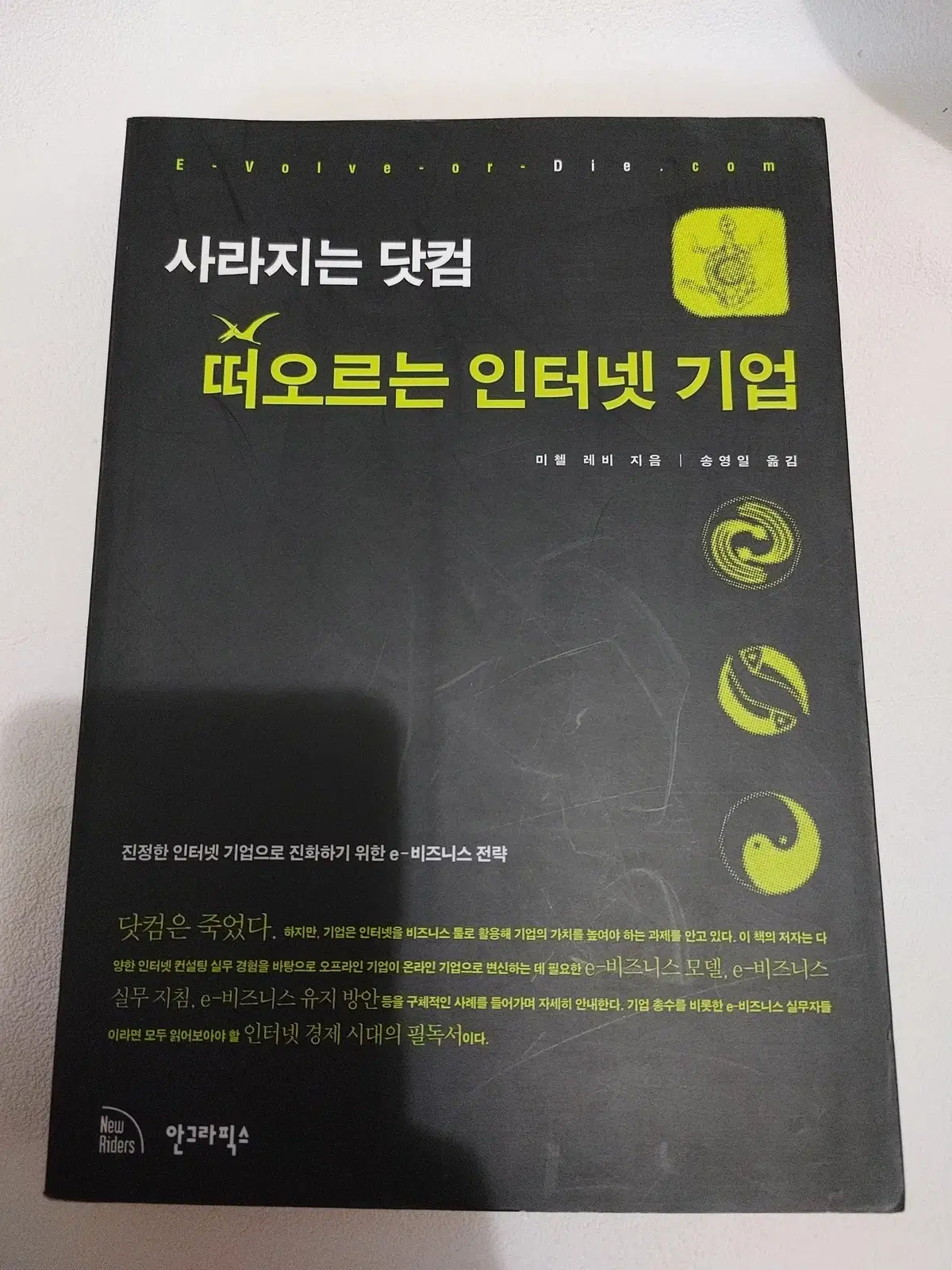 사라지는 닷컴 떠오르는 인터넷 기업 온라인 창업 비즈니스 경영 도서