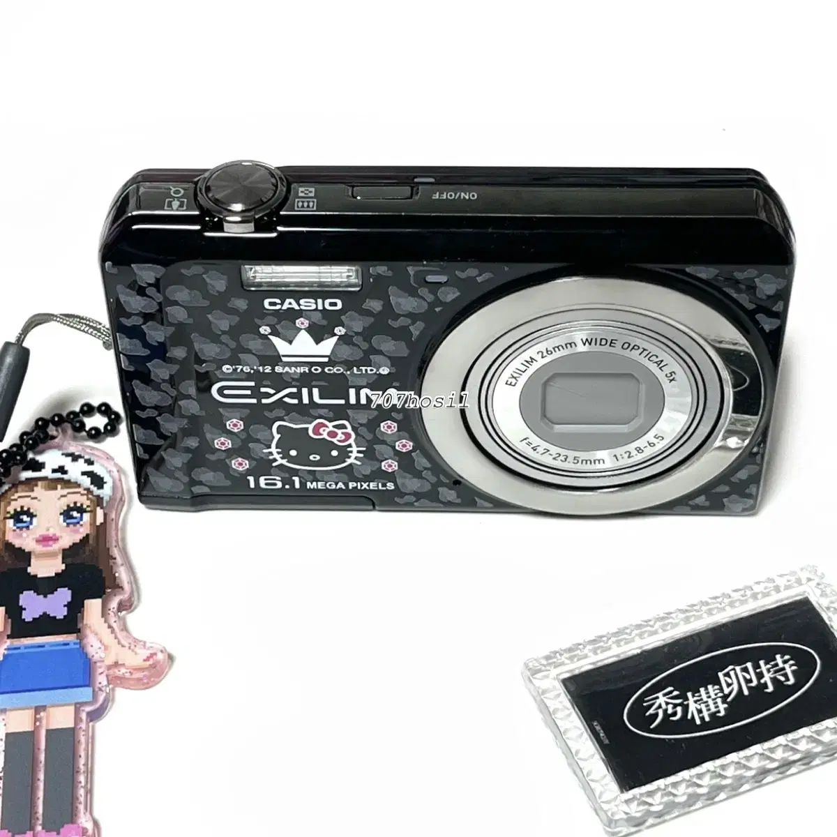 샘플O) CASIO EXILIM 카시오 엑슬림 키티 호피 디카 카메라