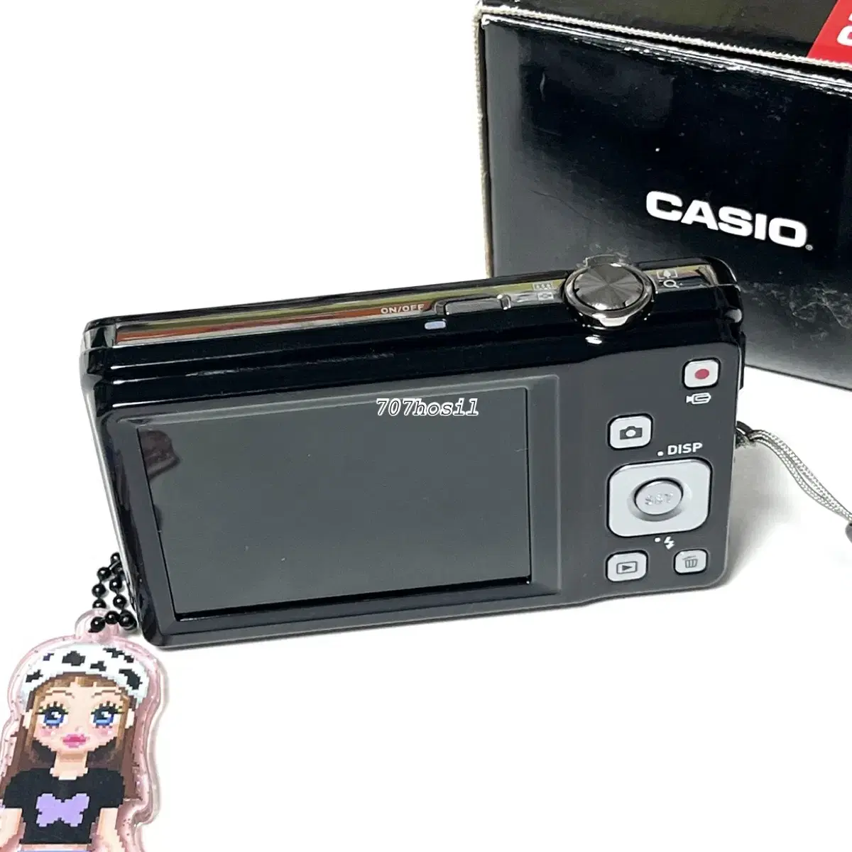 샘플O) CASIO EXILIM 카시오 엑슬림 키티 호피 디카 카메라