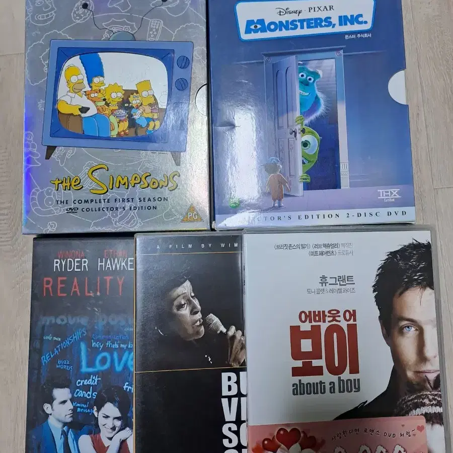 DVD 영화 CD 5개