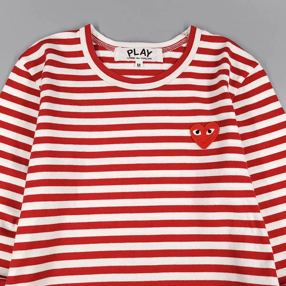 COMME des GARCONS PLAY 꼼데가르송 플레이 레드 화이트