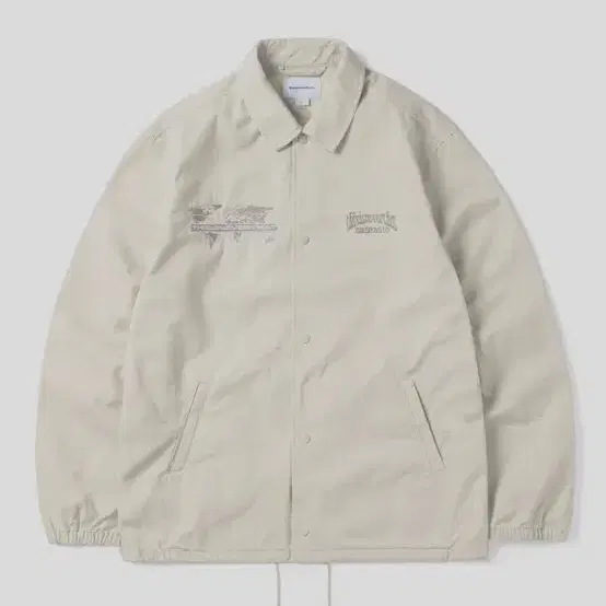 디스이즈네버댓 Twill Coach Jacket Natural L사이즈