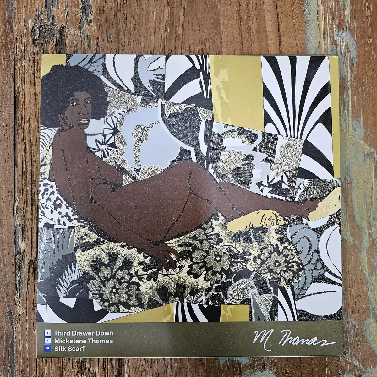 미칼렌 토마스 한정판 스카프 Mickalene Thomas Scarf