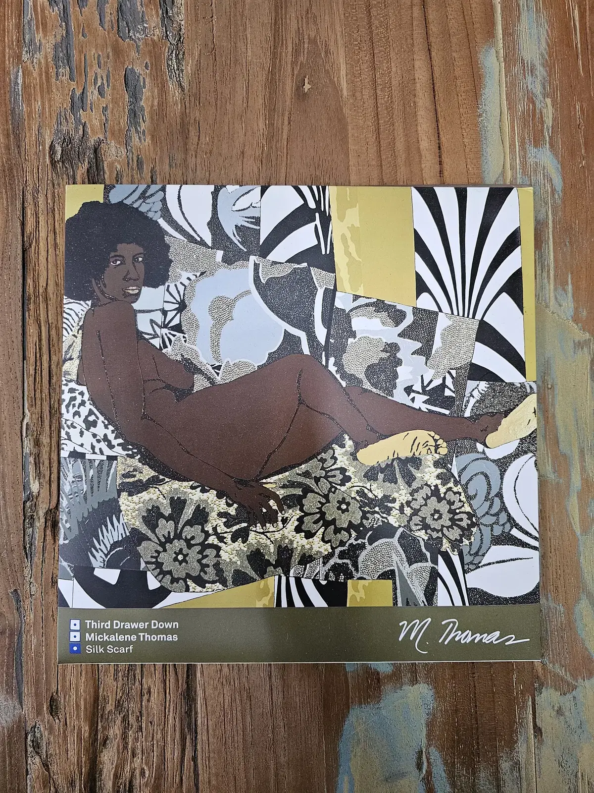 미칼렌 토마스 한정판 스카프 Mickalene Thomas Scarf