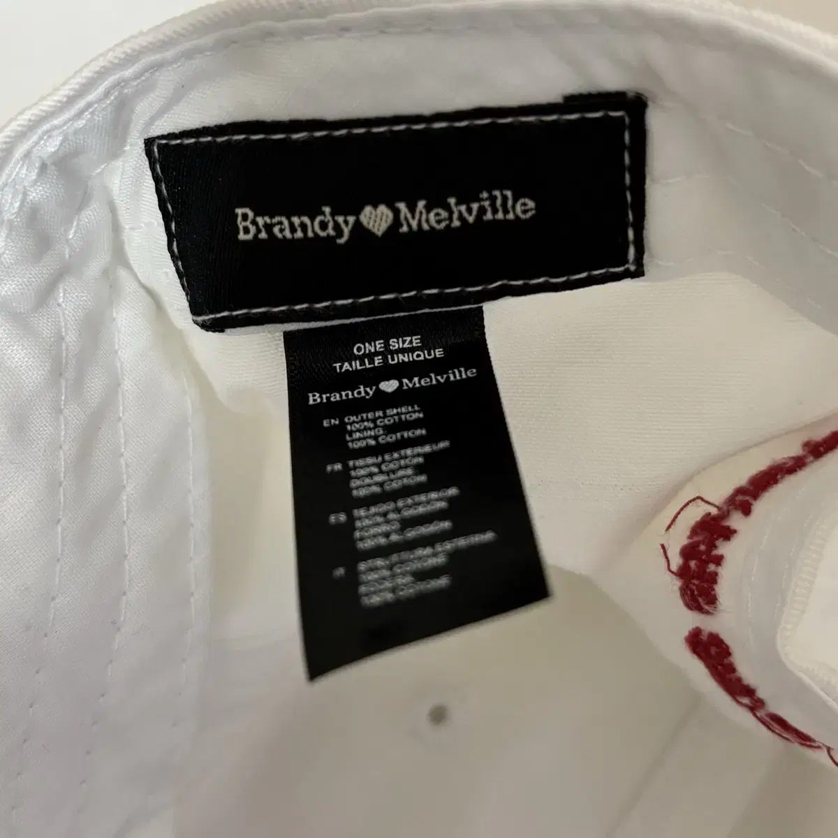 브랜디멜빌 Brandy Melville 캡 모자