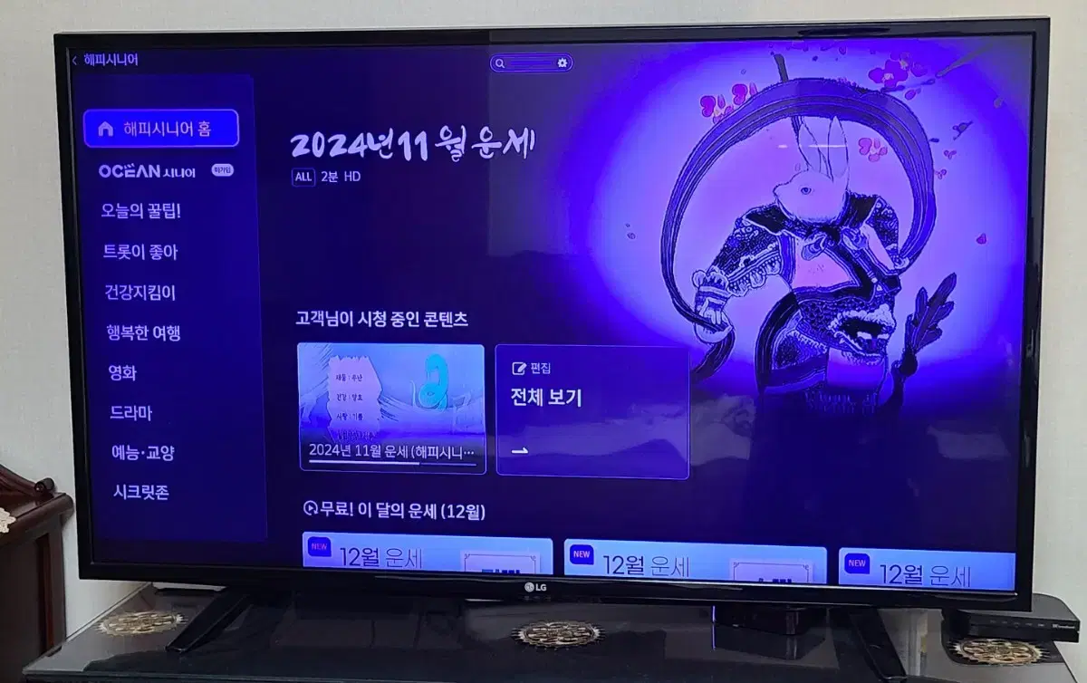 LG 43인치 TV