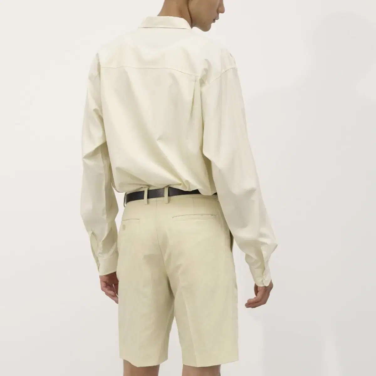 24SS 오라리 긴팔 셔츠 A24SS02TN LIGHTYELLOW