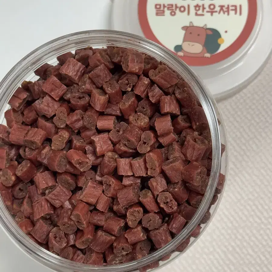 강아지 간식 도그퓨어 말랑이 한우져키 1kg