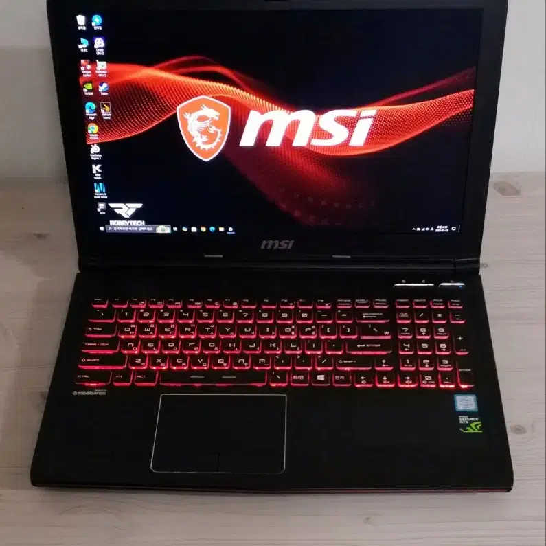 msi 게이밍 노트북 GE62 6QF Apache Pro