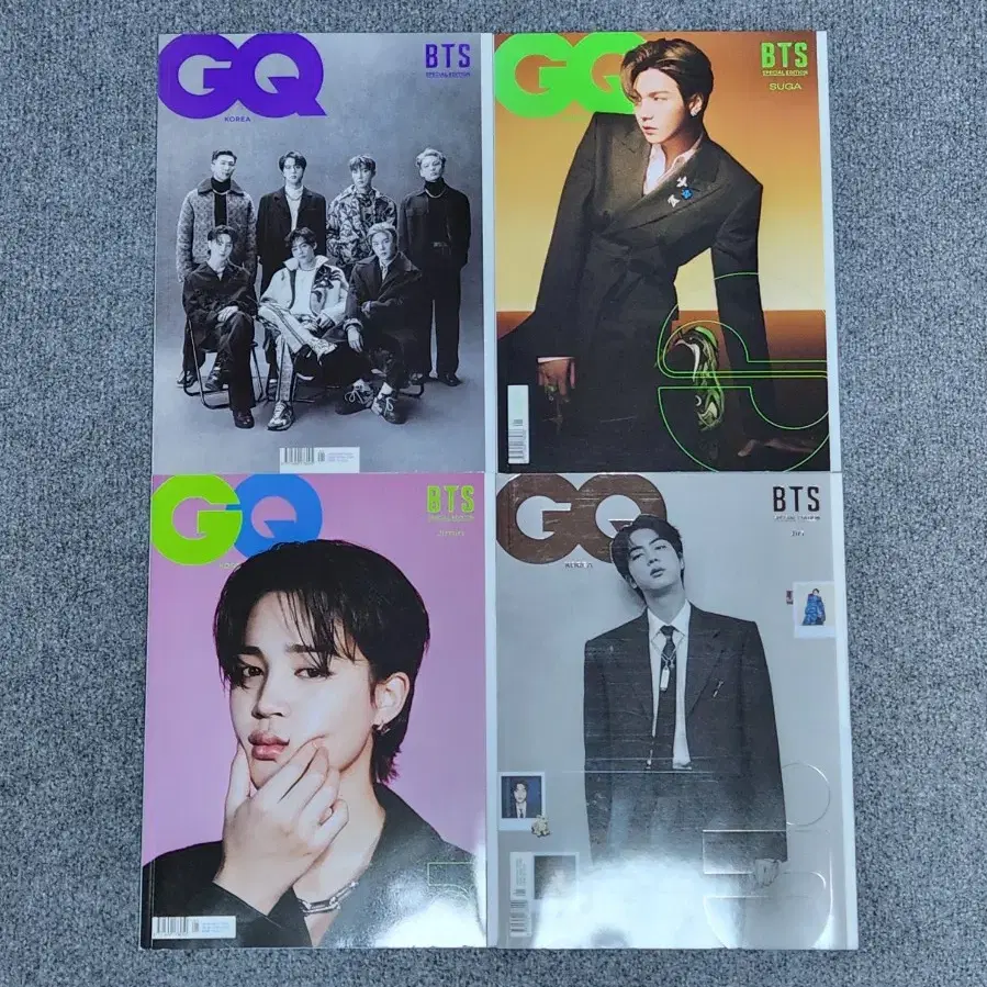 [일괄] 방탄소년단 GQ 화보 잡지 (2022년 1월호)