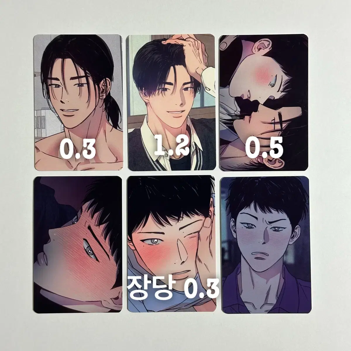 BL Biel Goods One to Ten 1to10 Collection Photo Card photocard Ha Jungseok Sung Gunjun