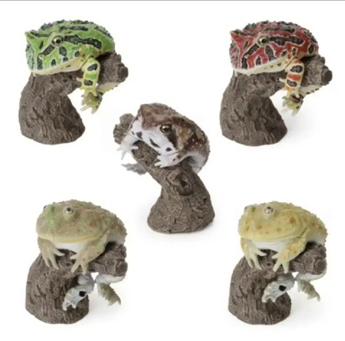 Vahn Biome Atlas Frog on Fingers Collection Capsule Toy Gacha Goods Figure