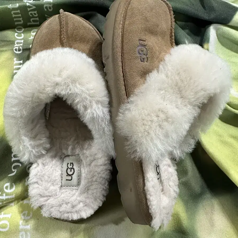 A-4 UGG 어그 슬리퍼 사이즈 220 상태 나쁘지 않아요