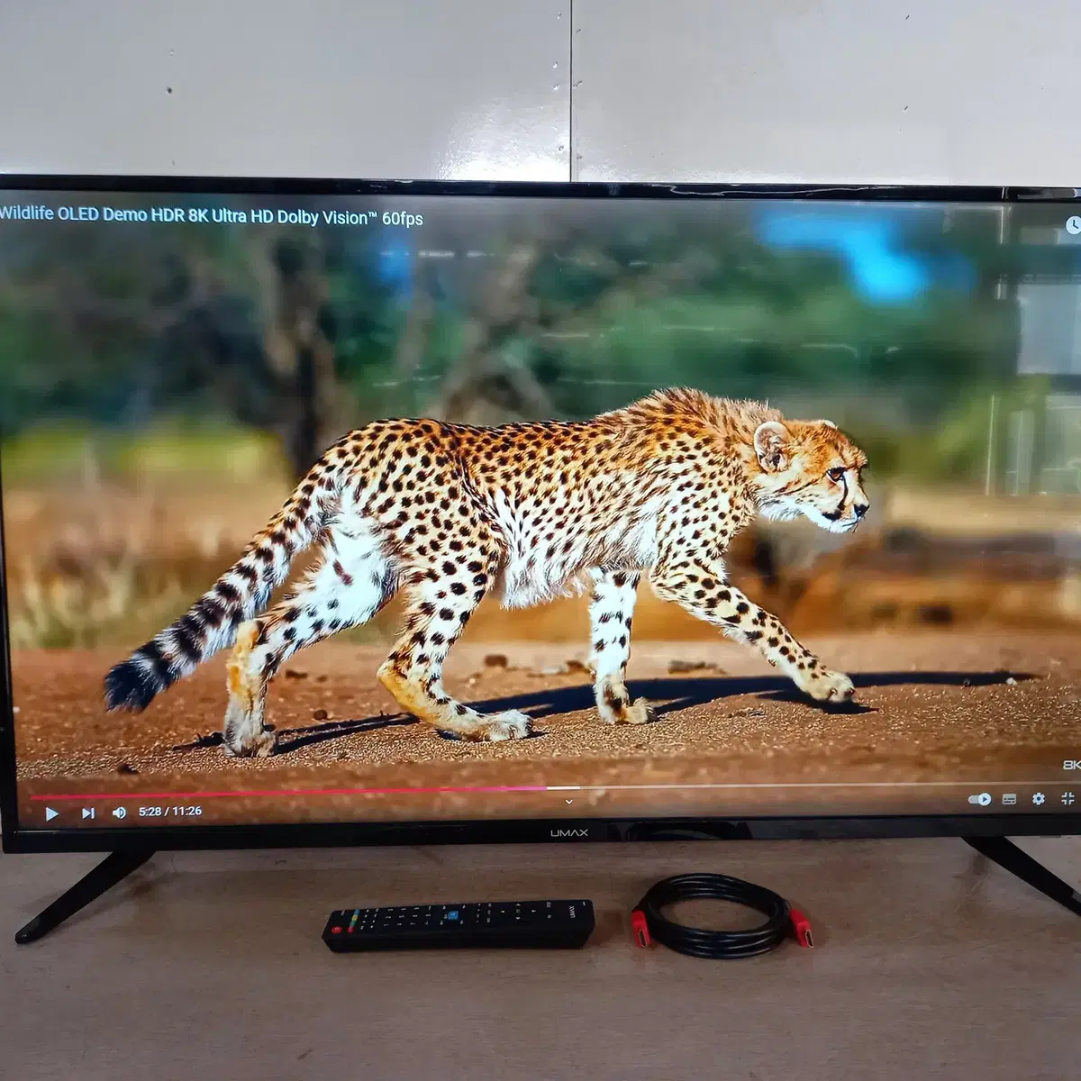 (수원)2024년 구입 43인치 FHD LED TV 팝니다/모니터 가능