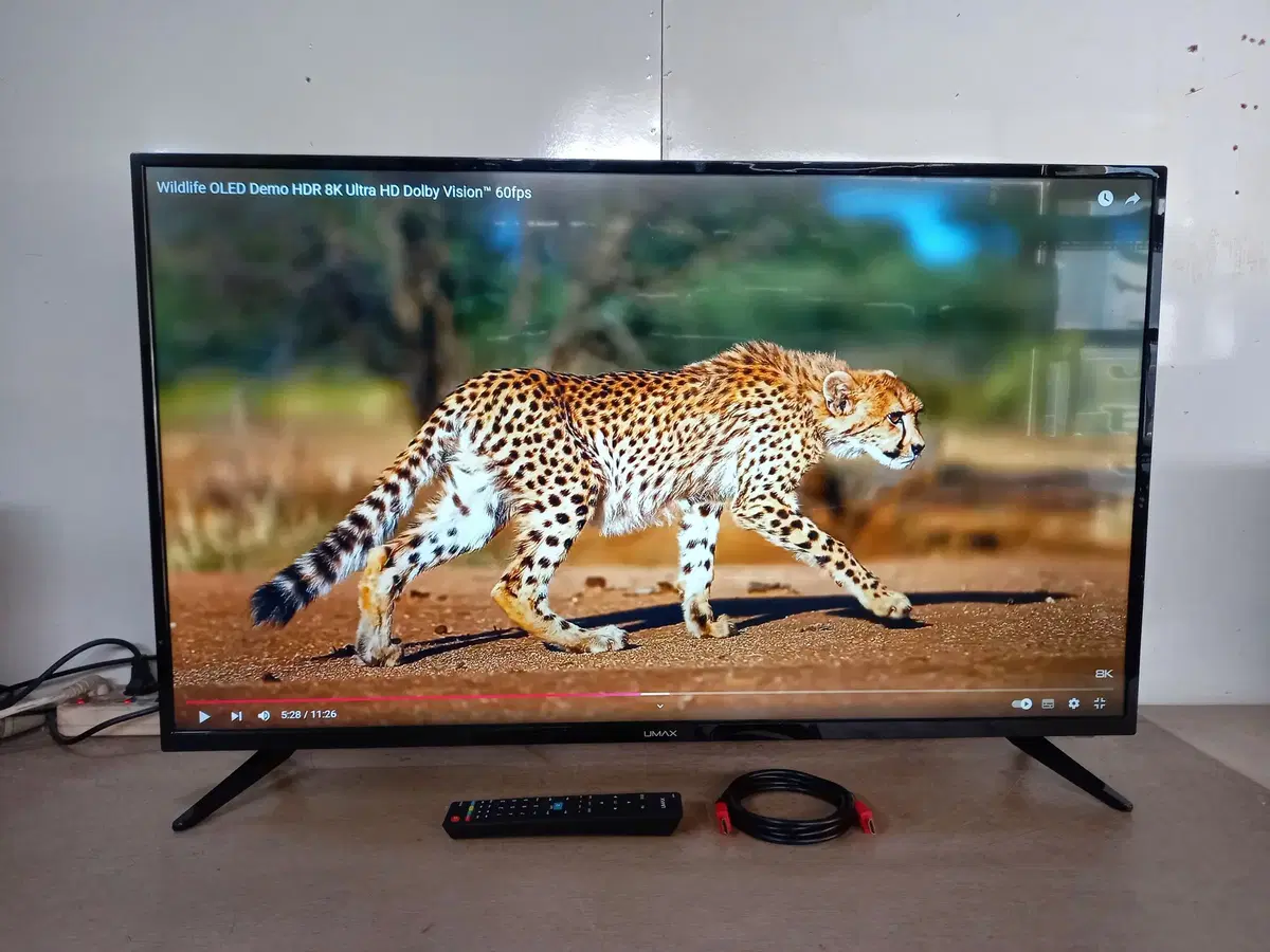 (수원)2024년 구입 43인치 FHD LED TV 팝니다/모니터 가능