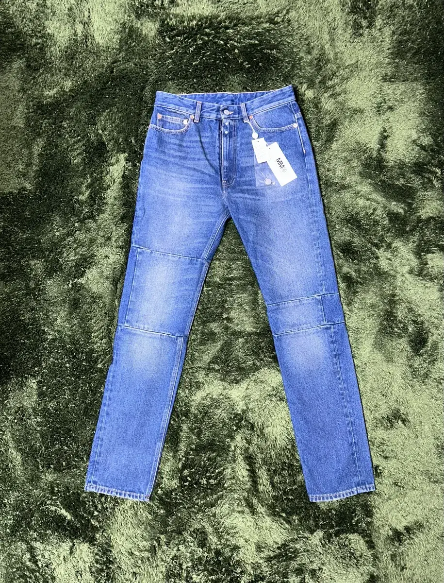 [30] MM6 Maison Margiela Panel Detail Denim Pants Indigo