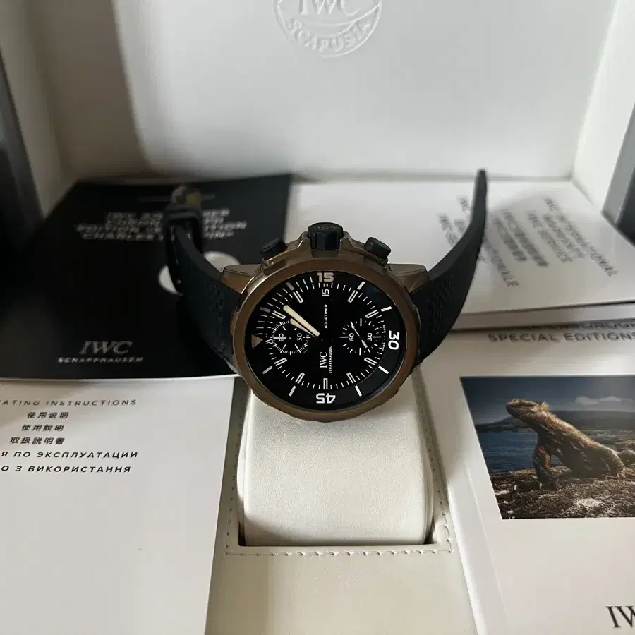 IWC 아쿠아타이머 찰스다윈 에디션