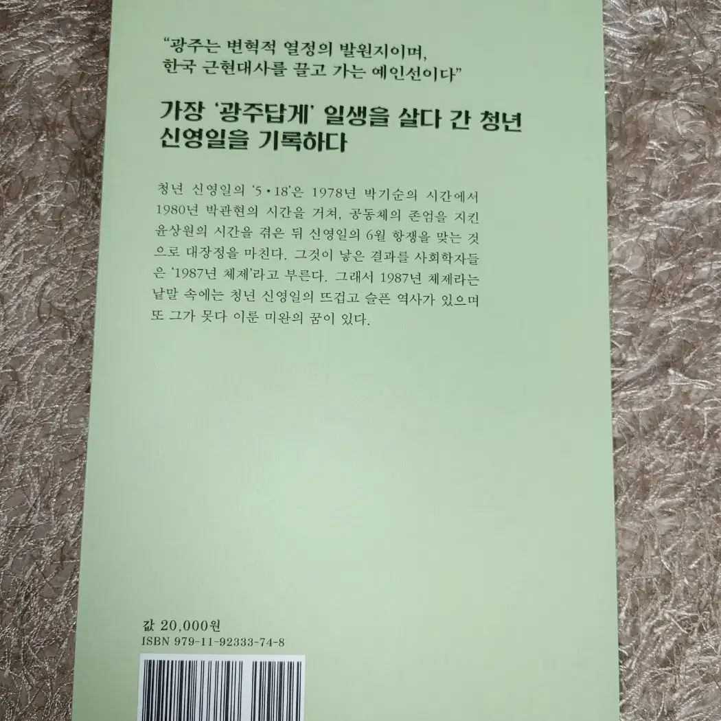 신영일 평전 사회 한국근현대사 도서 책