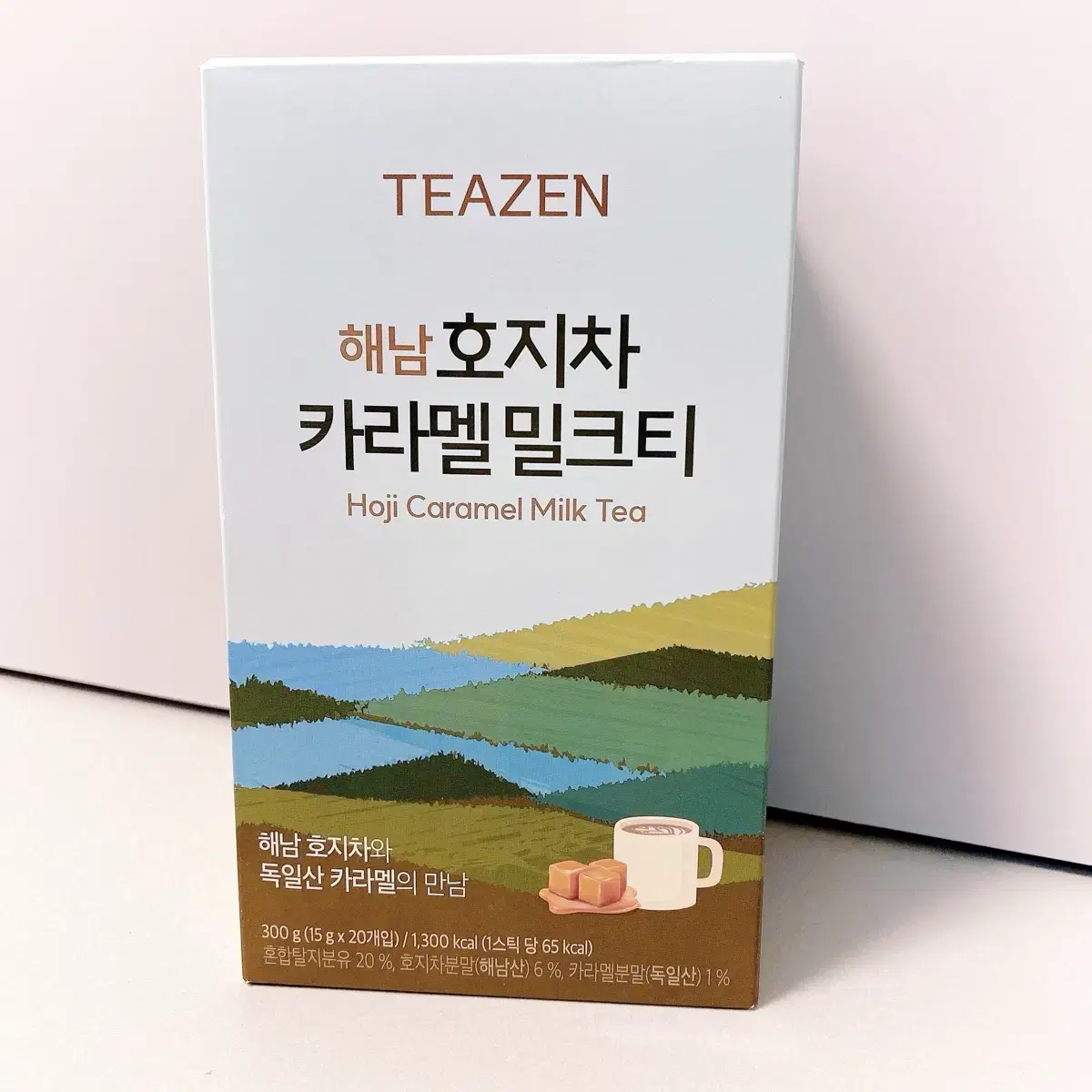 구입가9890원 티젠 호지차 카라멜 밀크티