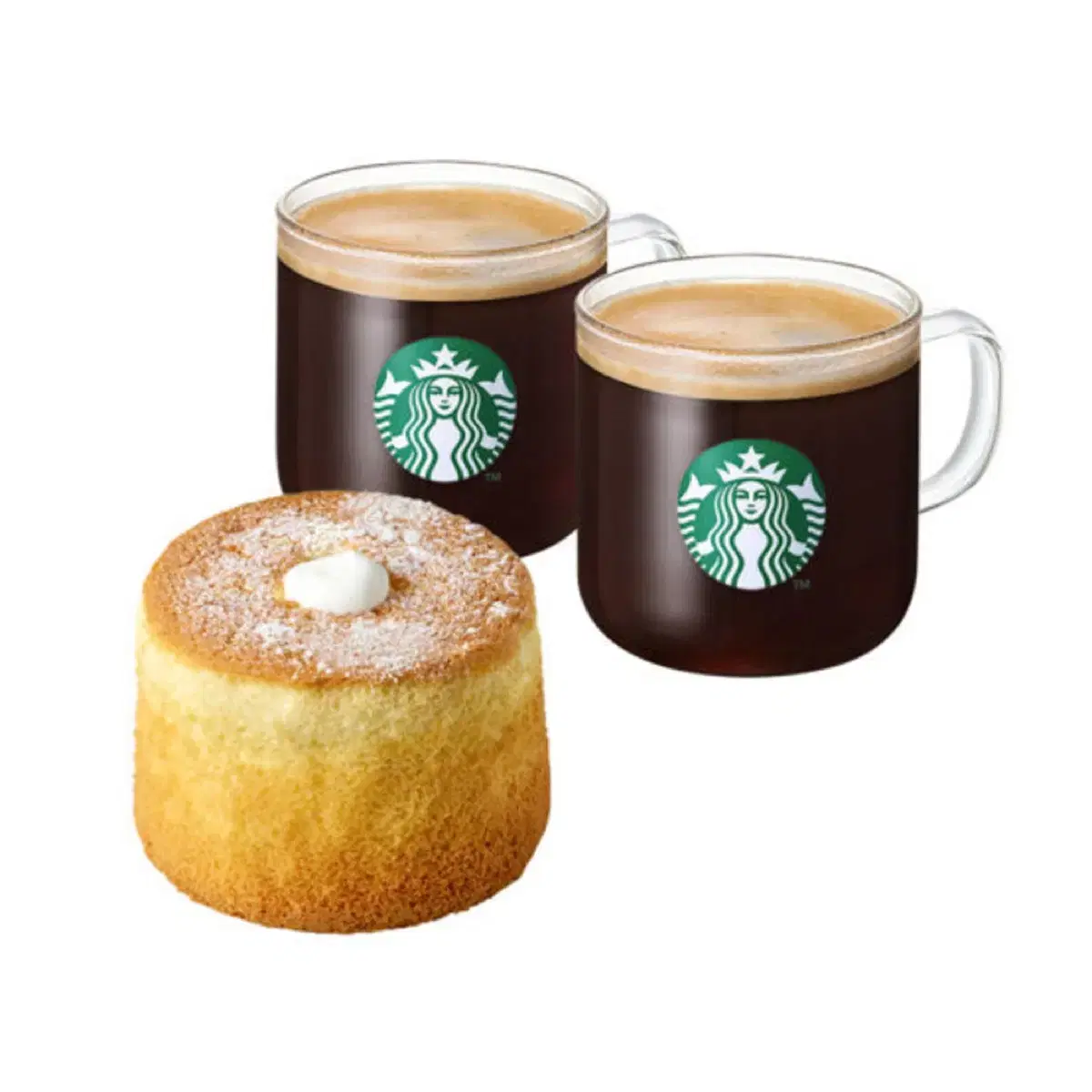 Starbucks Soft Dessert Set HOT