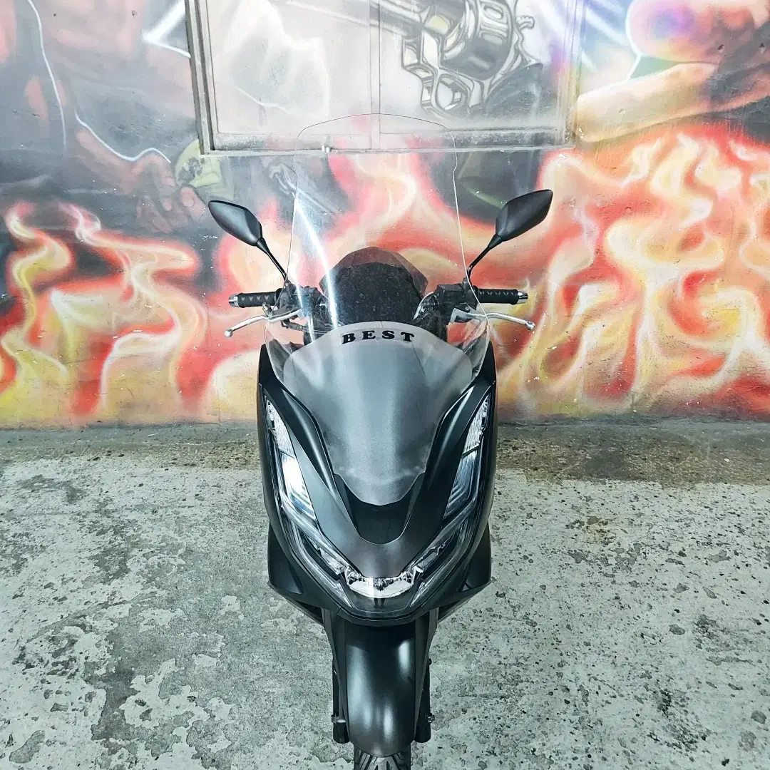 PCX125CC/21년식/43022KM/무광블랙/부산오토바이/마실용/중고