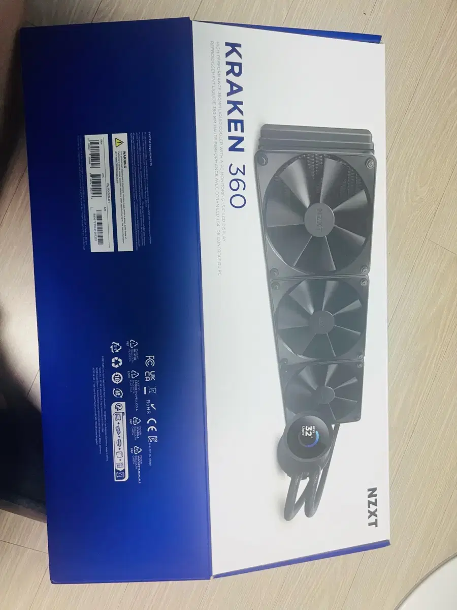 NZXT 360 수냉