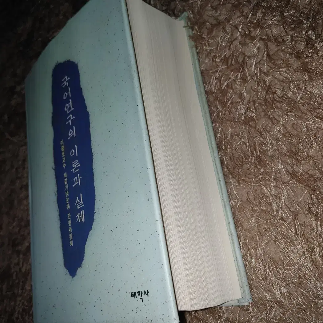 국어연구의 이론과 실제 전문 서적 국어국문학 국어학 도서