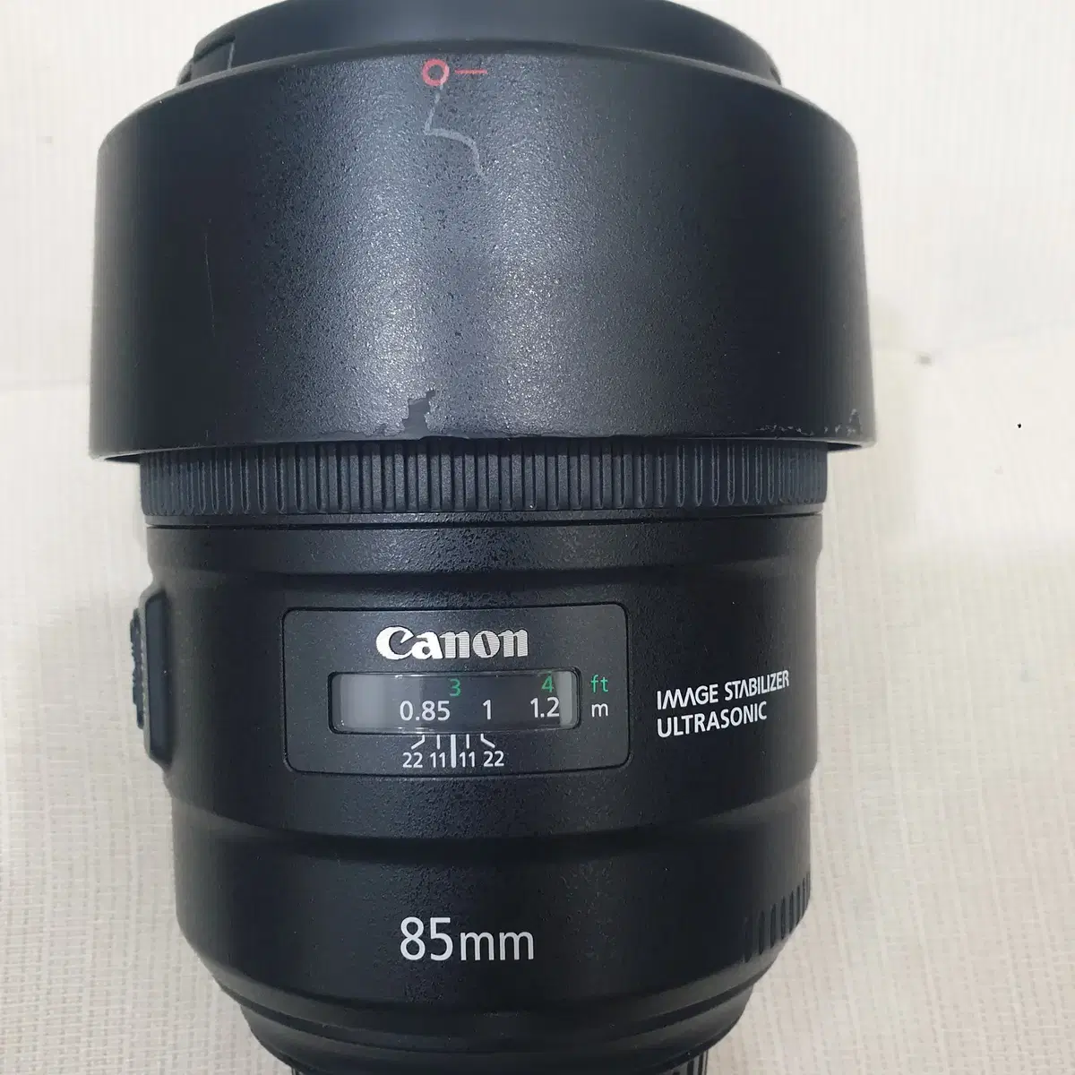 캐논 ef85mm f1.4L IS렌즈팝니다.(캐논 손만두)