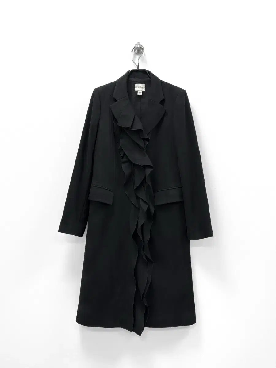 DKNY (DKNY) Wool ruffled coat 55