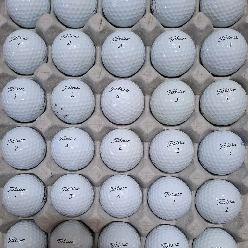 타이틀리스트 PROV1 A급 로스트볼 골프공 60알