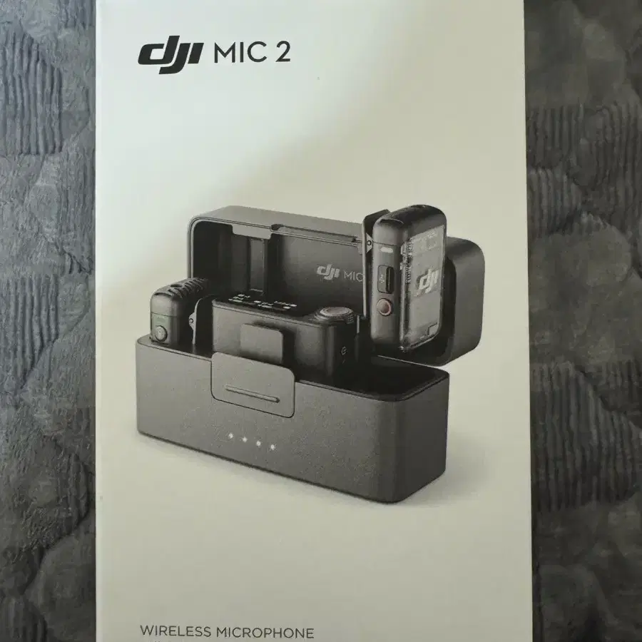 dji mic2 개봉후 미사용