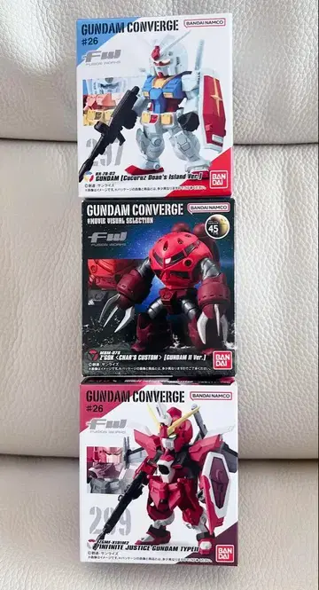 건담 컨버전스 3체 세트