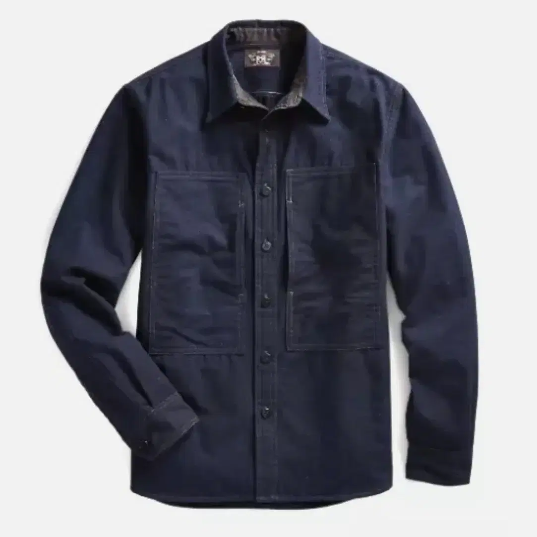 RRL  Wool Cotton NAVY 셔츠 L 새제품