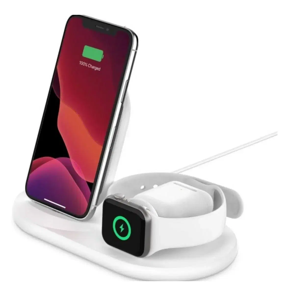 Belkin 벨킨 3in1 무선고속충전기 아이폰 애플워치 에어팟