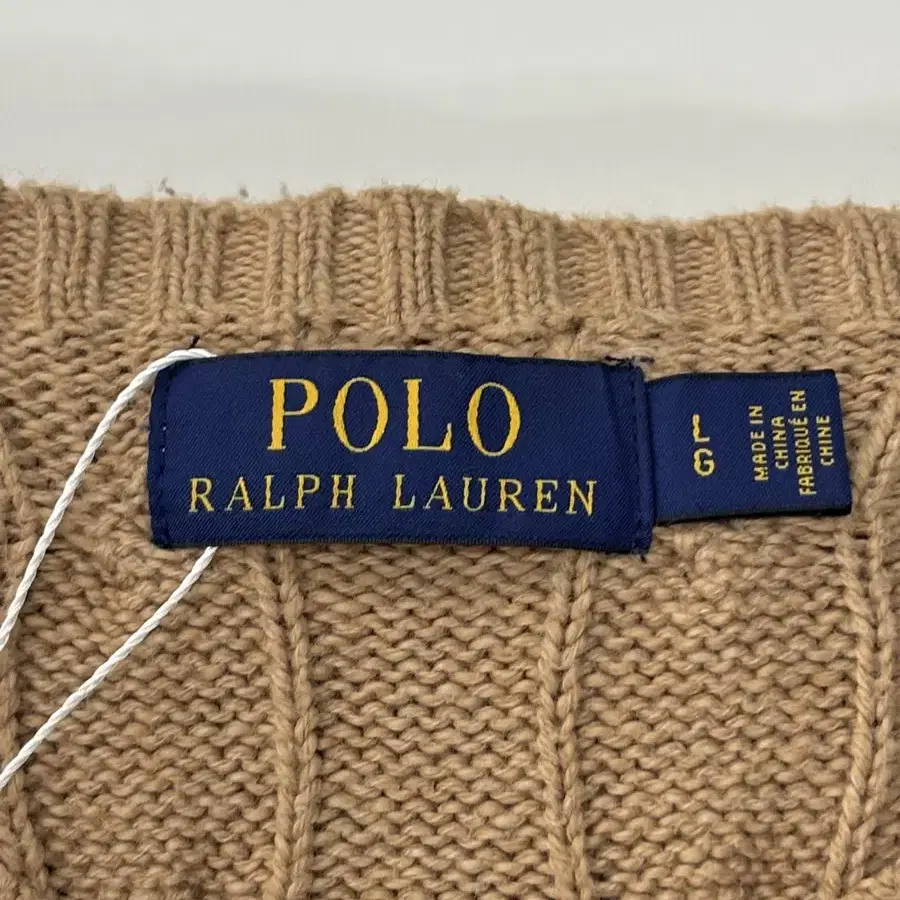 Polo Ralph Lauren 폴로 랄프로렌 신형라벨 케이블 니트 베이