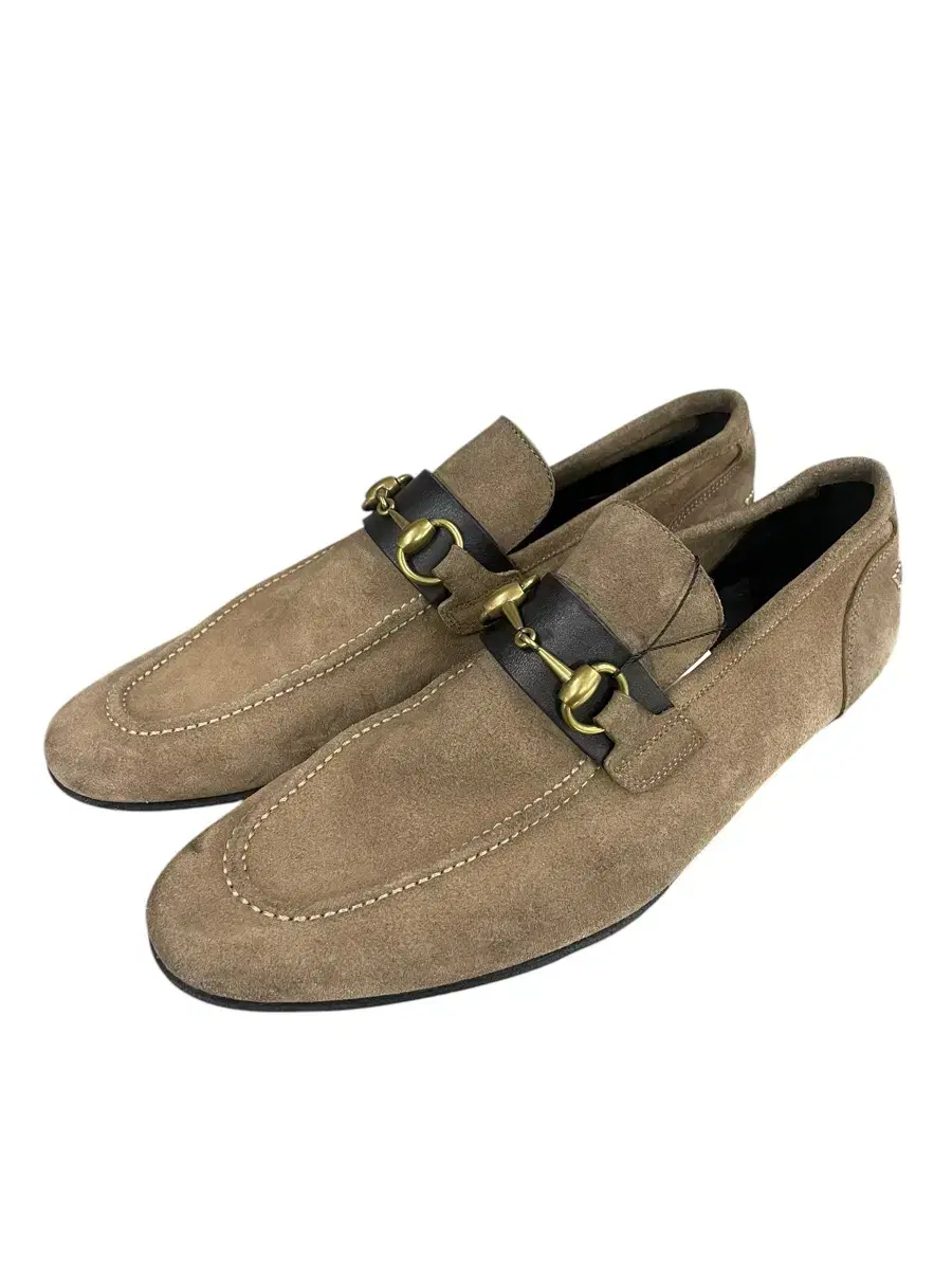 Gucci Suede Horseshoe Loafers 260mm