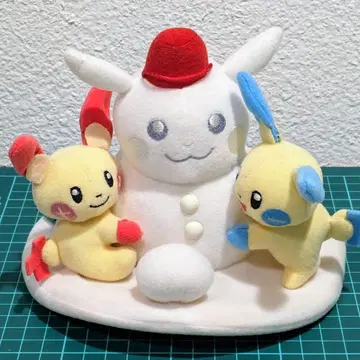 플러시 마이닝 봉제 인형 피카츄 눈사람