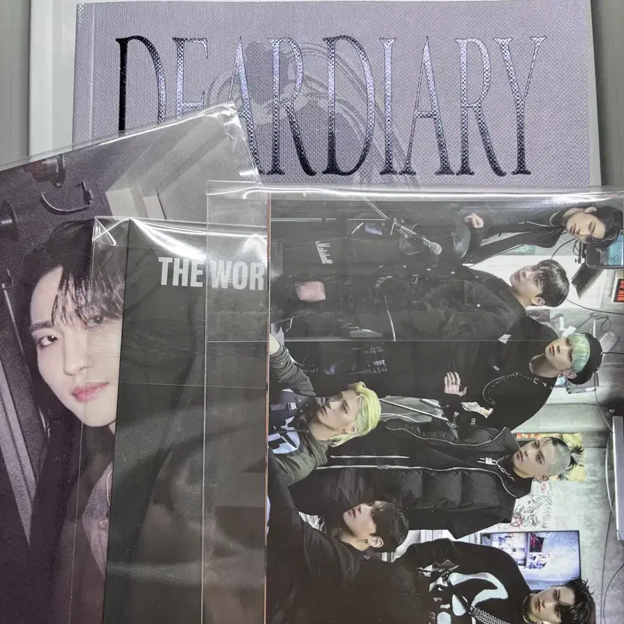 에이티즈 세계관책 플레이코드 THE WORLD : TO THE END