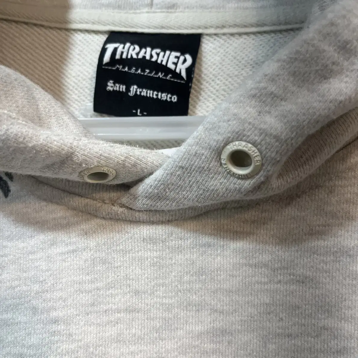 [L] THRASHER 트래셔 후드티