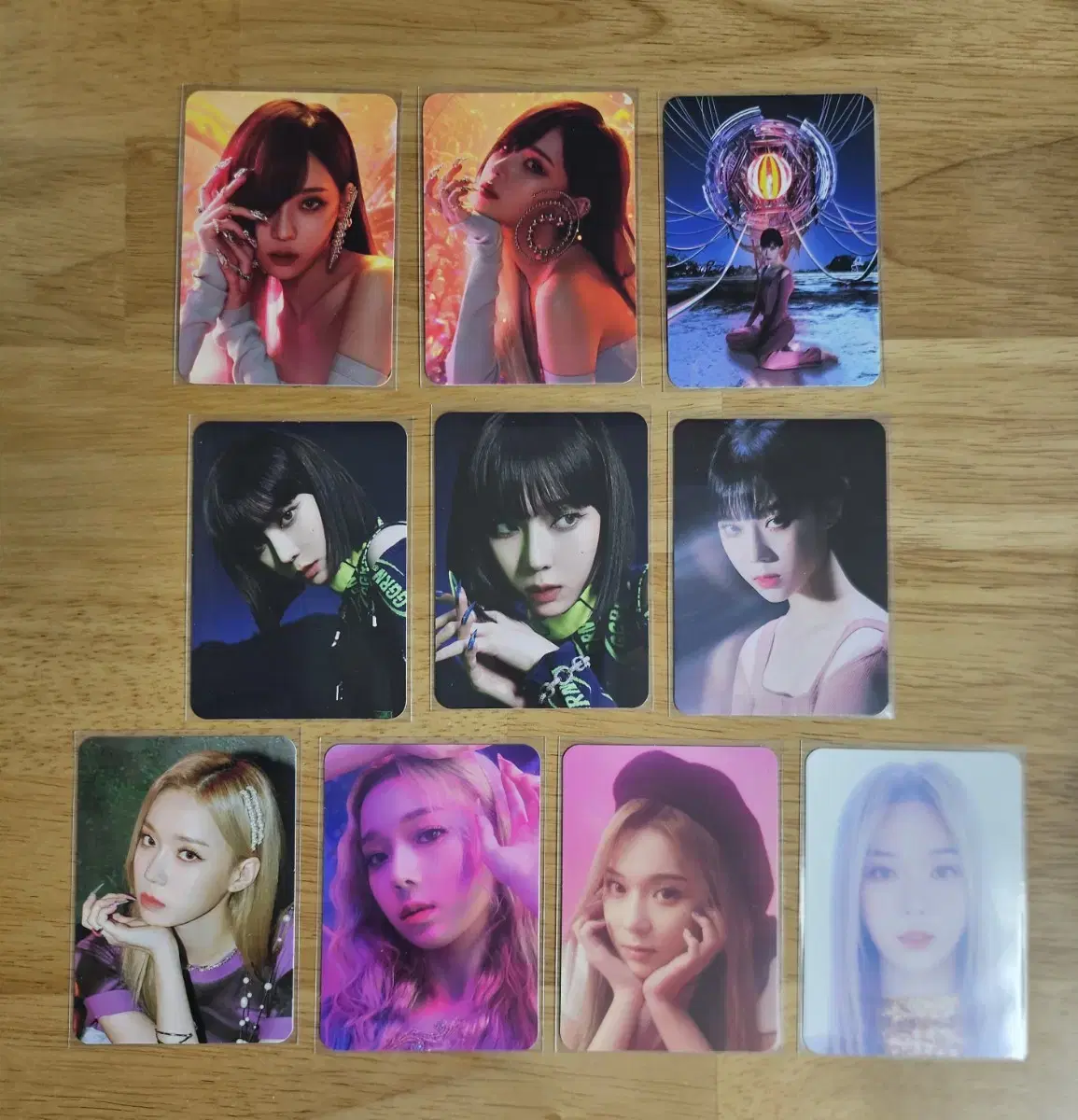 Aespa winter Shmooze photocard Full Set Aespa Winter Poca