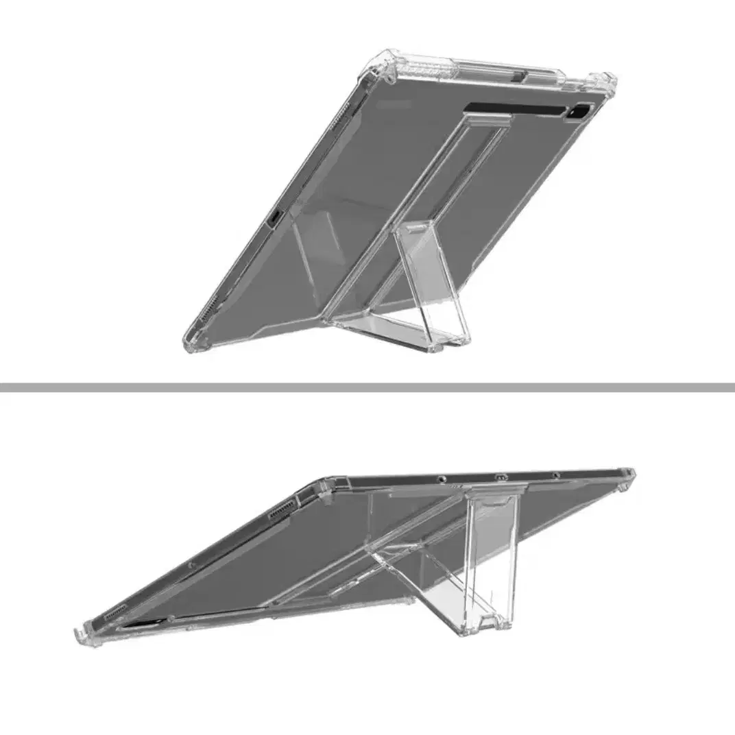 갤럭시 탭 s8 울트라 14.6인치 케이스 커버 투명 거치대 태블릿 삼성