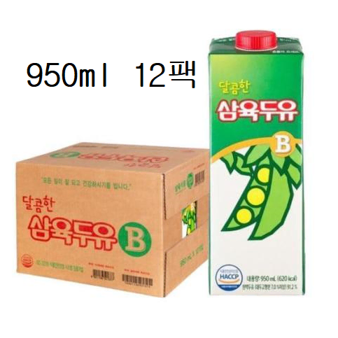 무료배송-삼육두유 950ml 12팩 달콤한B