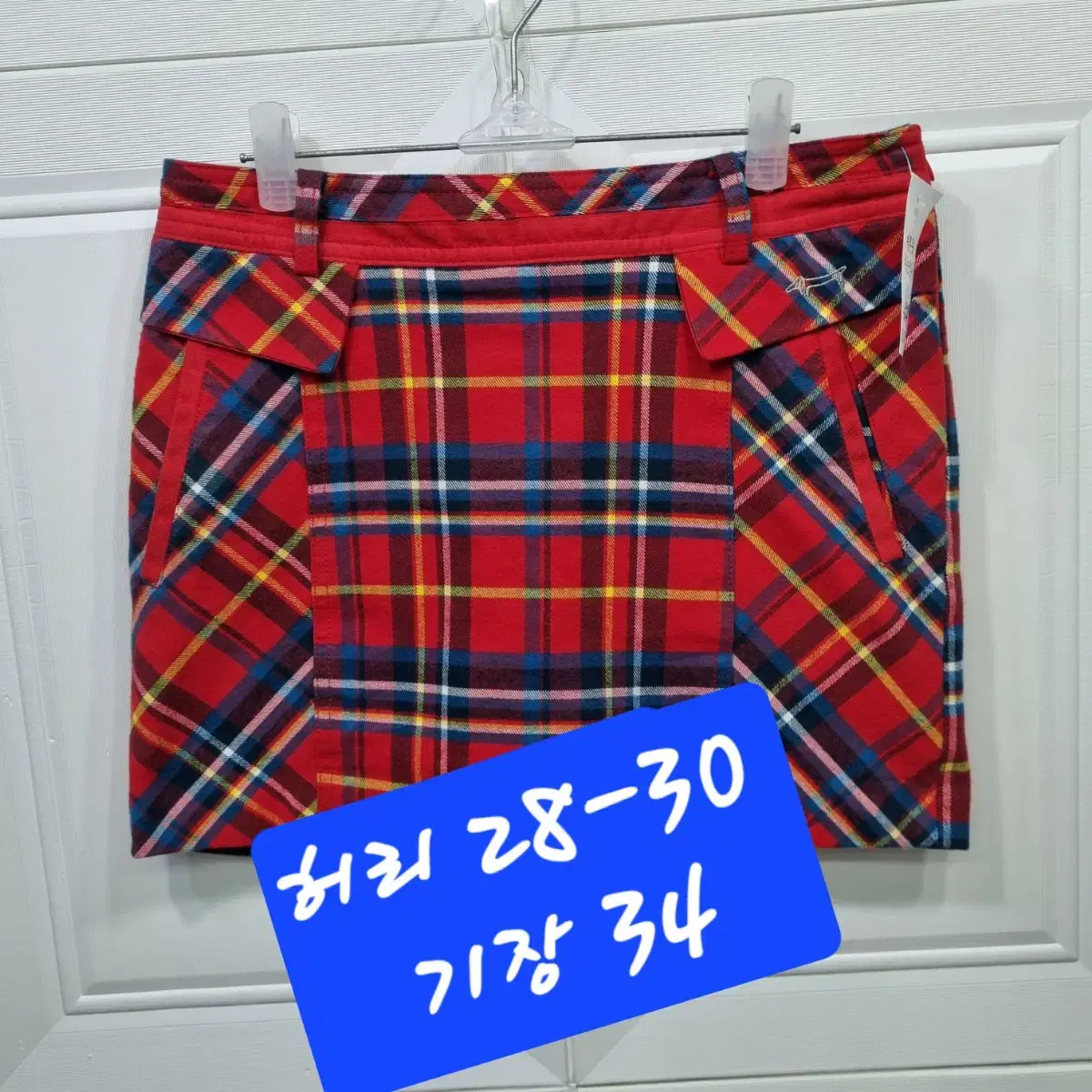 루이까스텔 골프 치마바지/정품/28-30인치