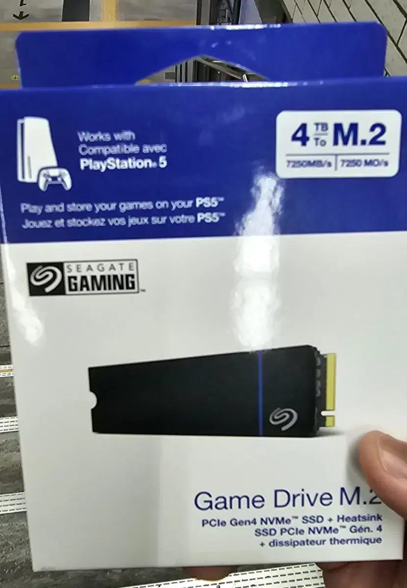 (새것)씨게이트 Seagate GAME Drive NVME SSD 4TB