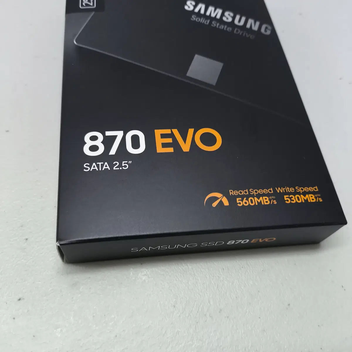 Samsung 870에보 250GB SSD 미개봉 신품 박스