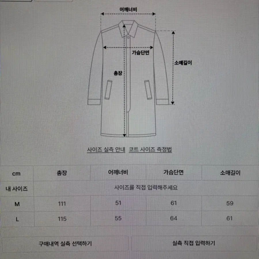 어널로이드 오버사이즈 코트