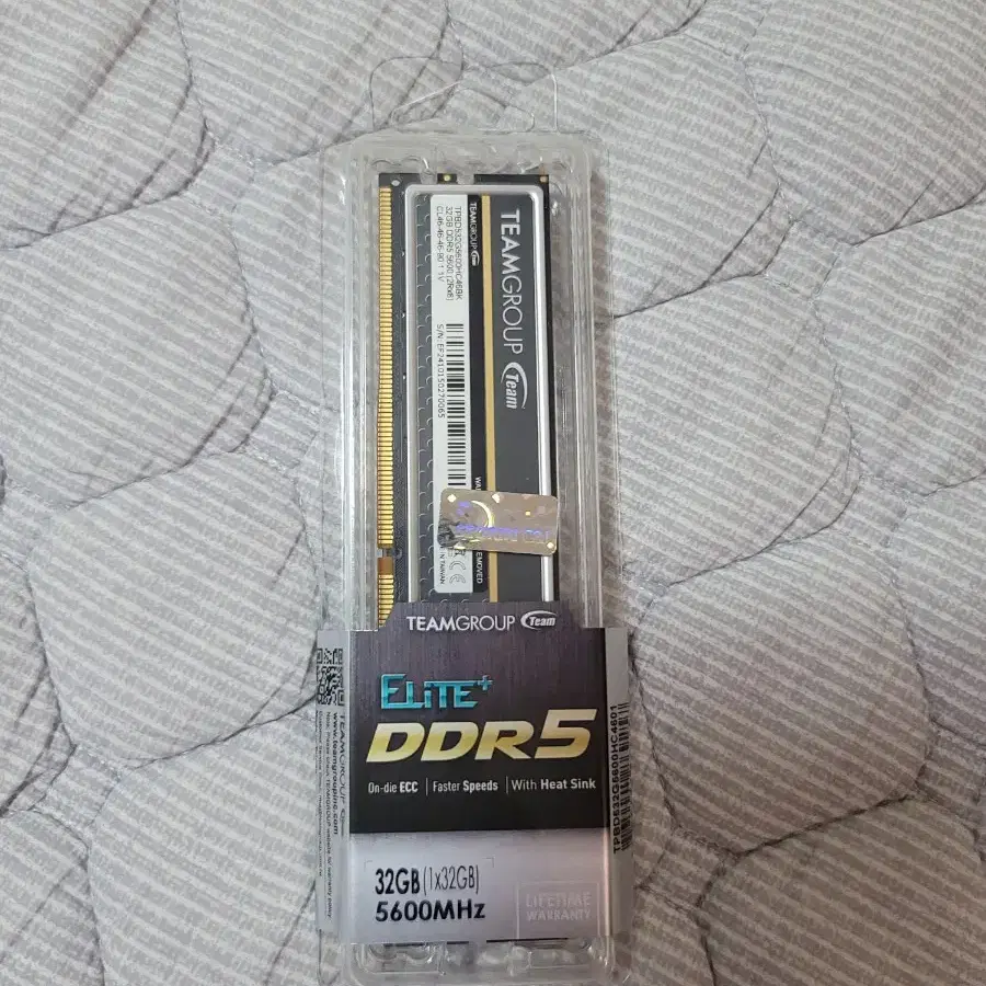 팀그룹 DDR5-5600 CL46 Elite Plus 32GB 램 서린