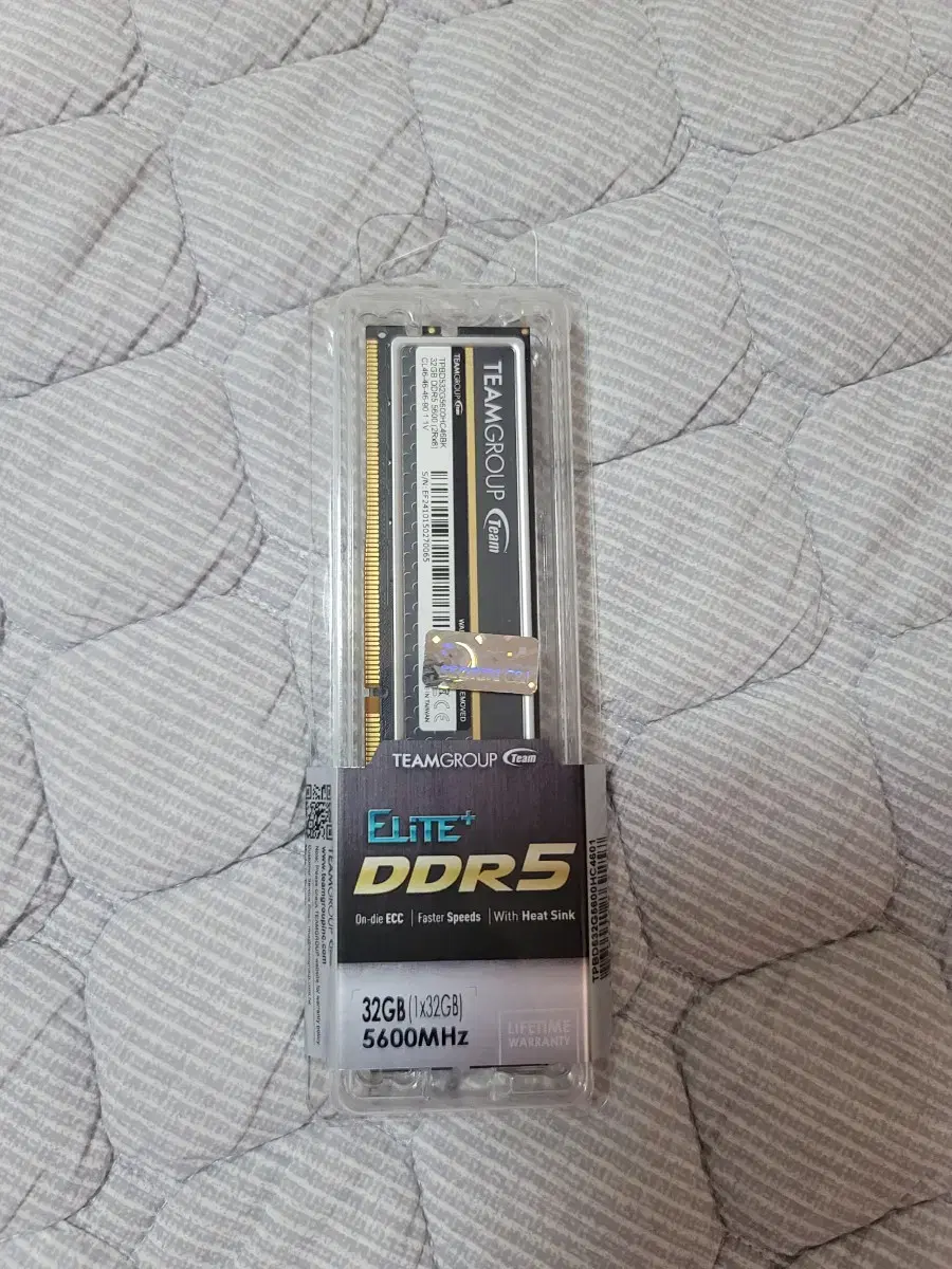 팀그룹 DDR5-5600 CL46 Elite Plus 32GB 램 서린