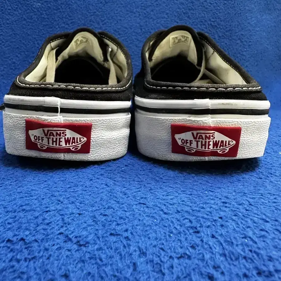 [285mm] 반스 어센틱 뮬 블랙 Vans